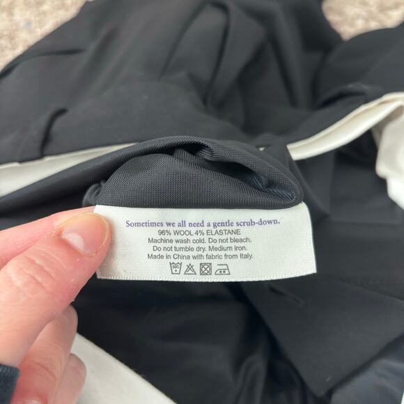 M.M Lafleur Women’s The Mejia Pant Washable Wool Twill Black 6 Minimalist Career - Picture 13 of 14